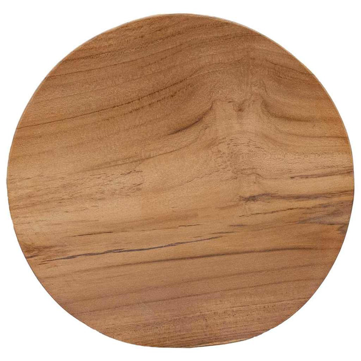 sengebord 30x30x45 cm massivt teaktræ