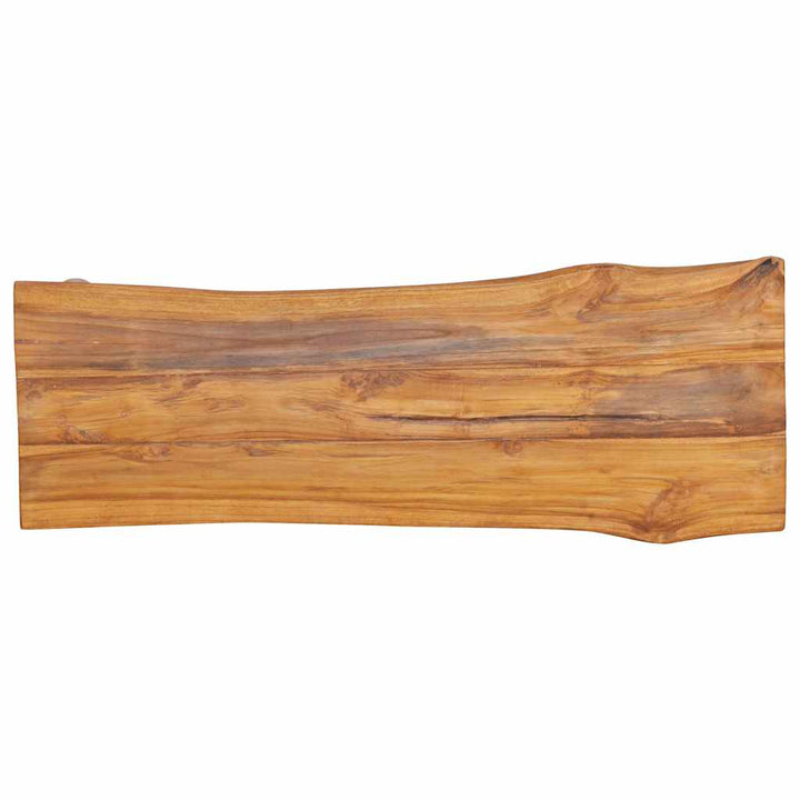 havebænk 120 cm massivt teaktræ
