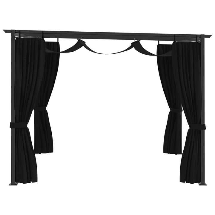 pavillon 4x3 m antracitgrå