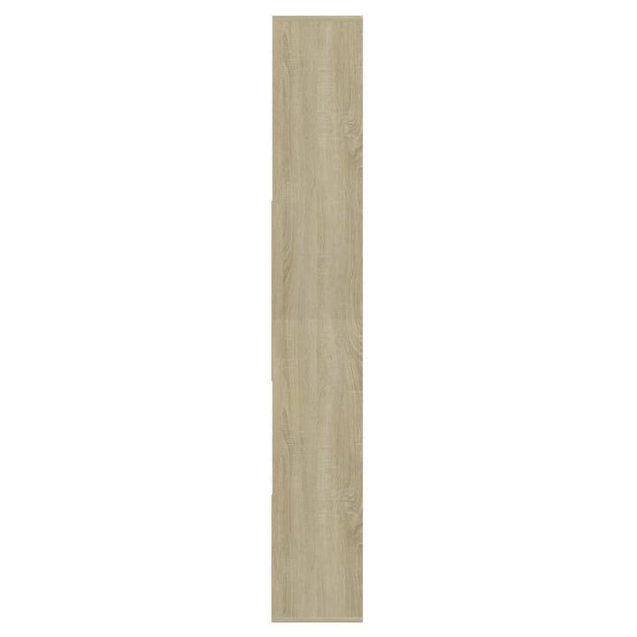 bogreol 67x24x161 cm konstrueret træ sonoma-eg