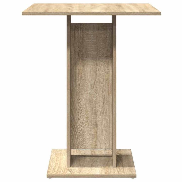 bistrobord 60x60x75 cm konstrueret træ sonoma-eg
