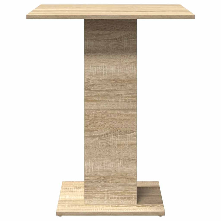bistrobord 60x60x75 cm konstrueret træ sonoma-eg