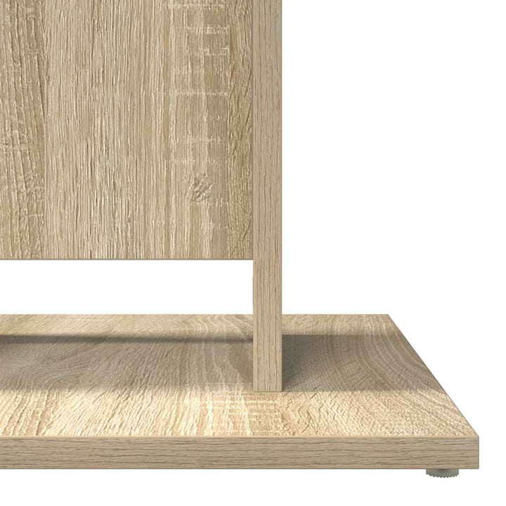 bistrobord 60x60x75 cm konstrueret træ sonoma-eg