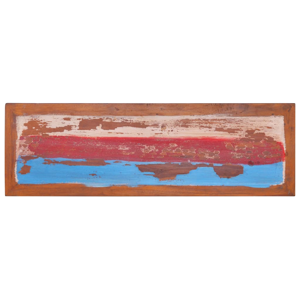 tv-skab 110x35x40 cm genanvendt teaktræ