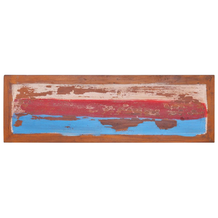 tv-skab 110x35x40 cm genanvendt teaktræ