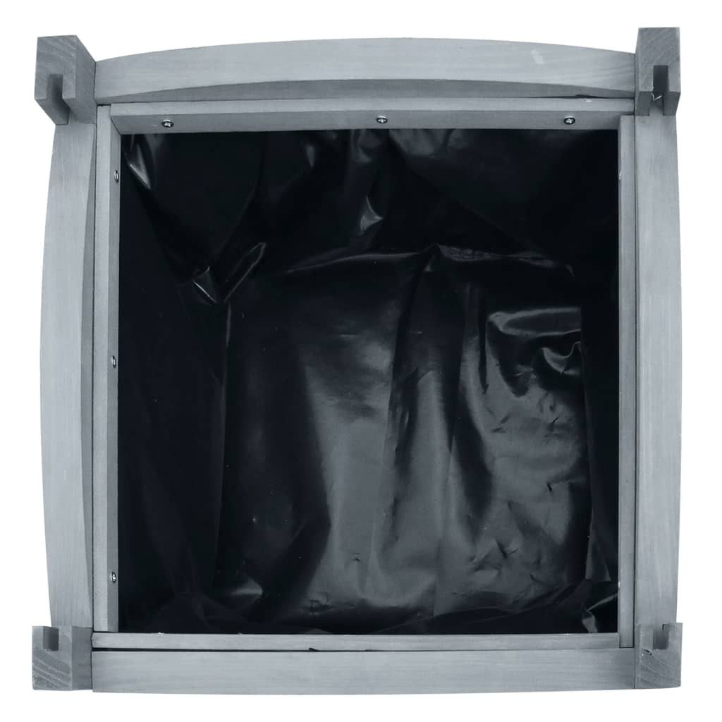 højbede 2 stk. 30x30x30 cm massivt fyrretræ
