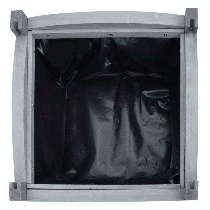 højbede 2 stk. 30x30x30 cm massivt fyrretræ