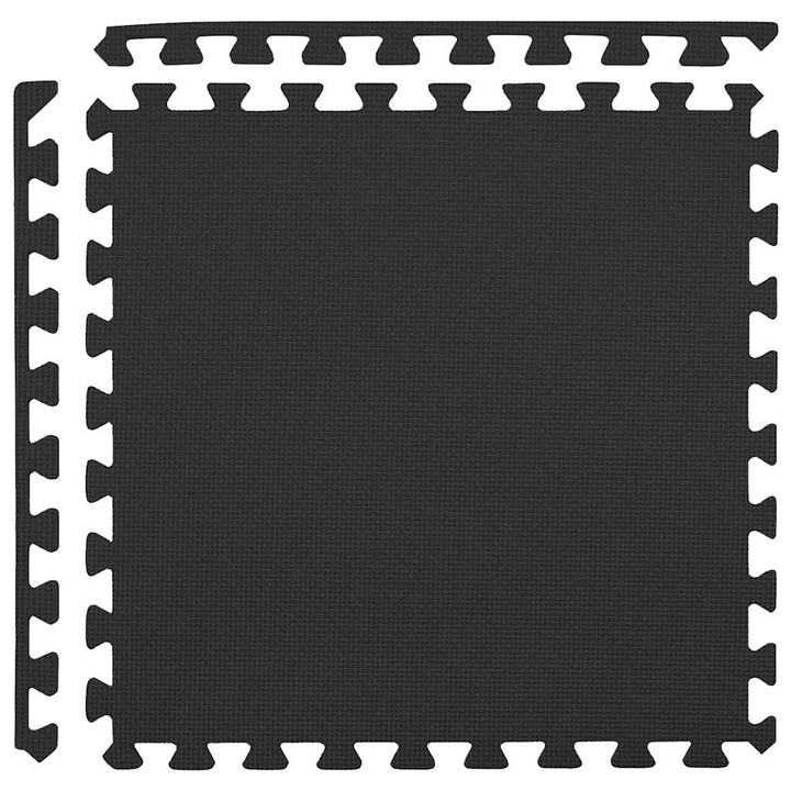 gulvmåtter 54 stk. 4,86 ㎡ EVA-skum sort