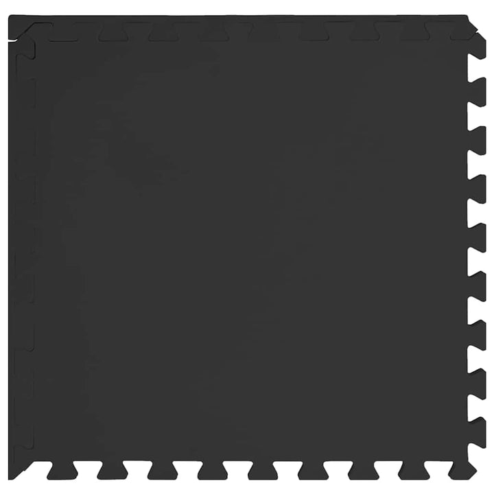 gulvmåtter 24 stk. 8,64 ㎡ EVA-skum sort