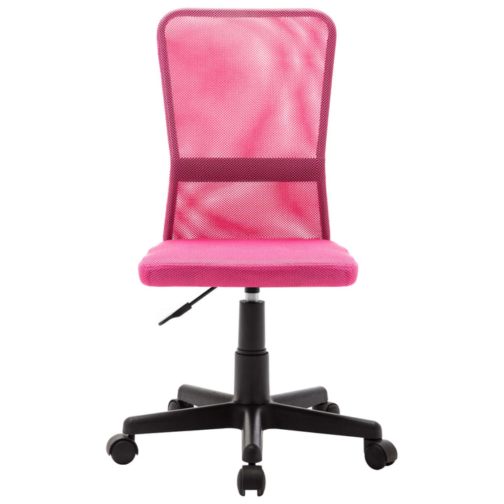 kontorstol 44x52x100 cm meshstof pink