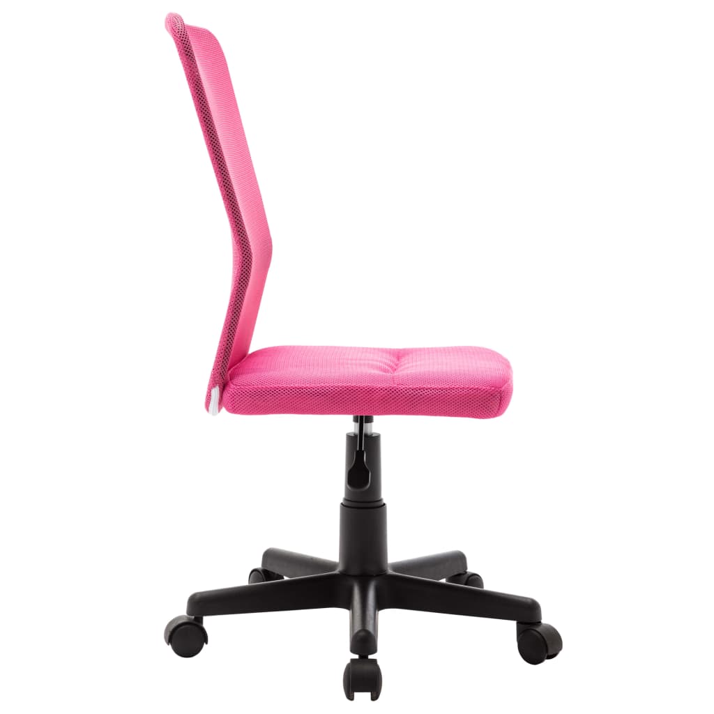 kontorstol 44x52x100 cm meshstof pink