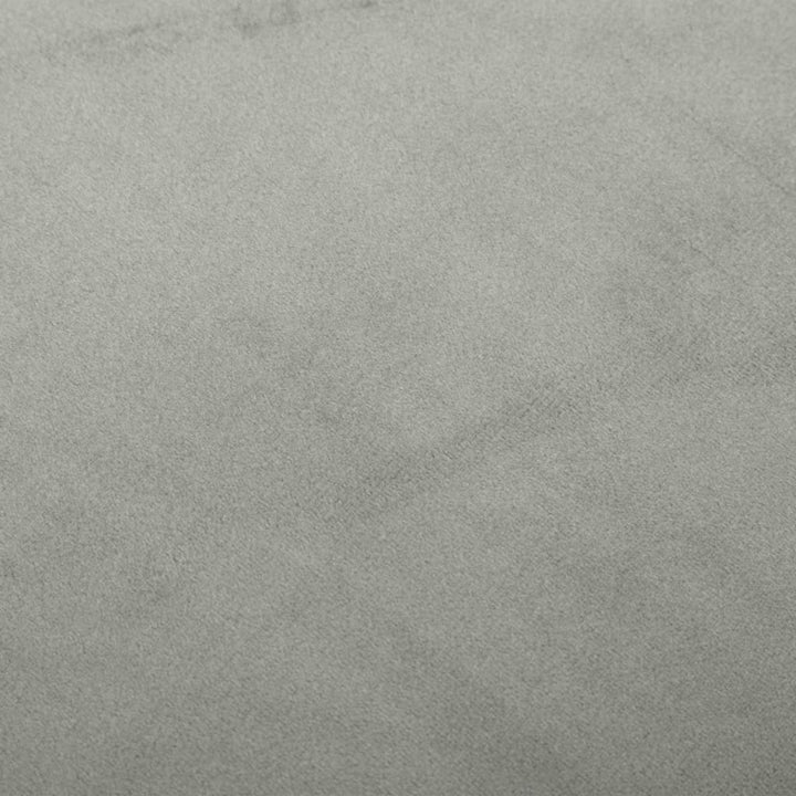 gyngestol fløjl grå