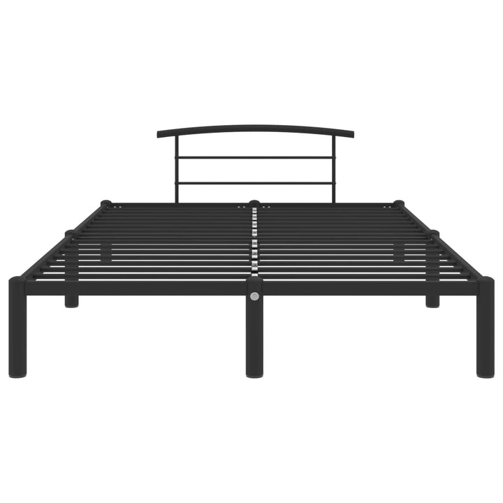 sengestel 160x200 cm metal sort
