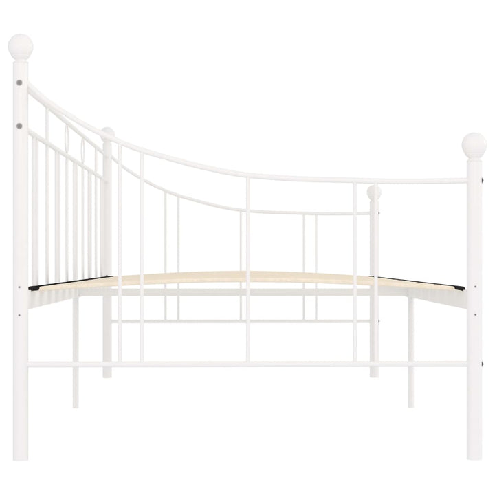 stel til daybed 90x200 cm metal hvid
