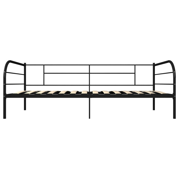 stel til daybed 90x200 cm metal sort