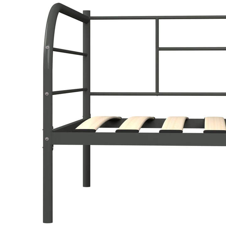 stel til daybed 90x200 cm metal grå