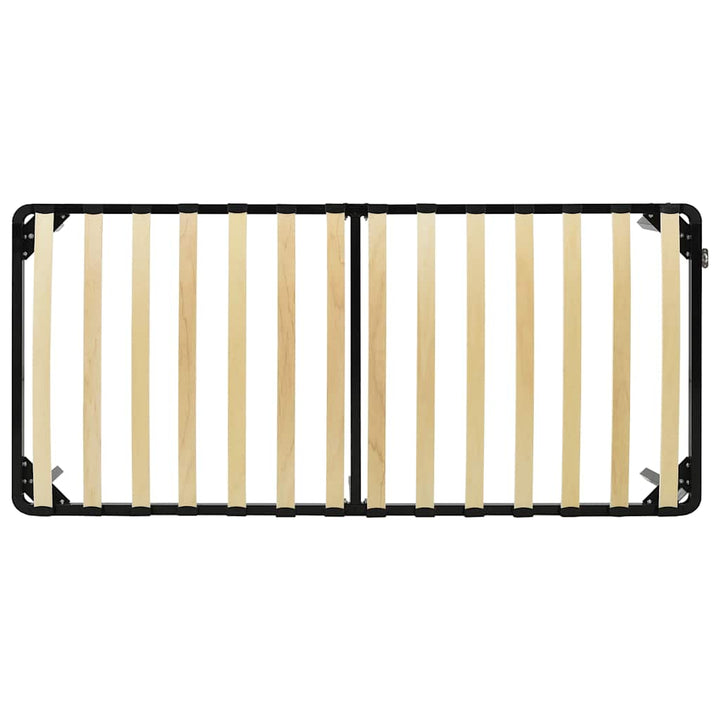sengestel 90x200 cm metal sort