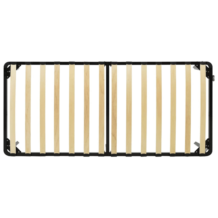 sengestel 100x200 cm metal sort