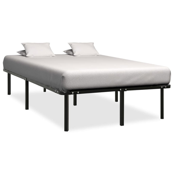 sengestel 120x200 cm metal sort