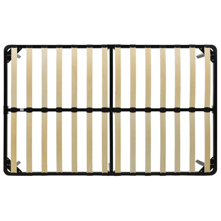 sengestel 120x200 cm metal sort