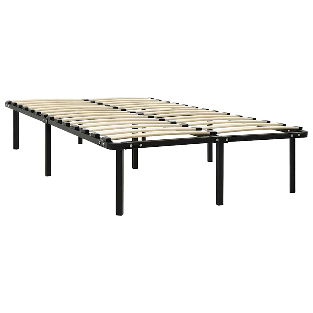 sengestel 160x200 cm metal sort