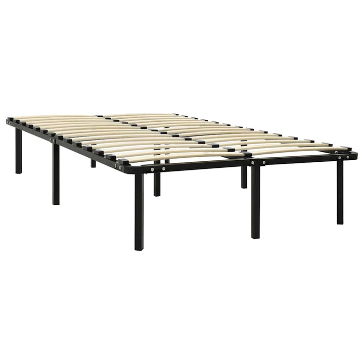 sengestel 160x200 cm metal sort