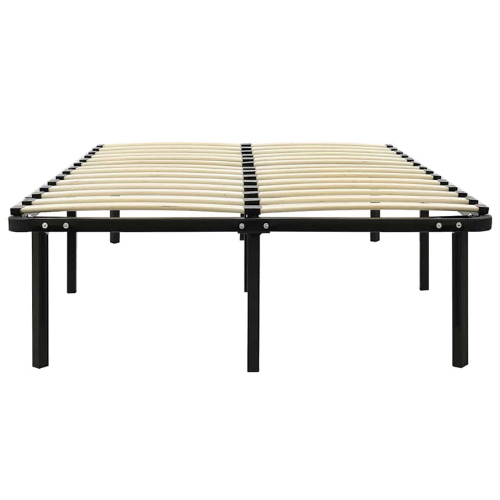 sengestel 160x200 cm metal sort