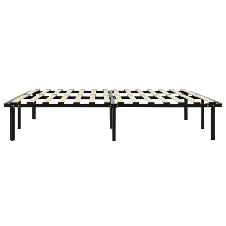 sengestel 160x200 cm metal sort