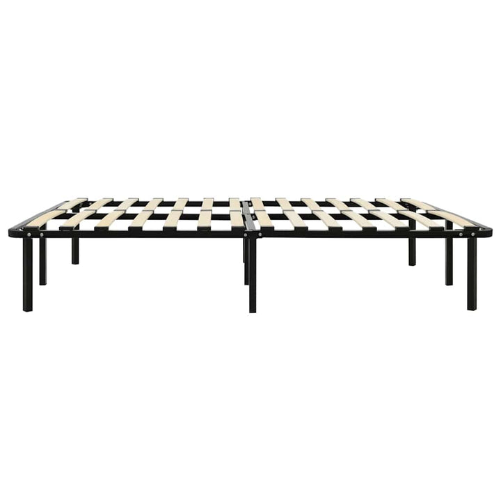 sengestel 160x200 cm metal sort