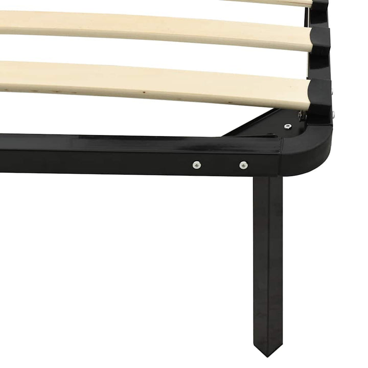sengestel 160x200 cm metal sort