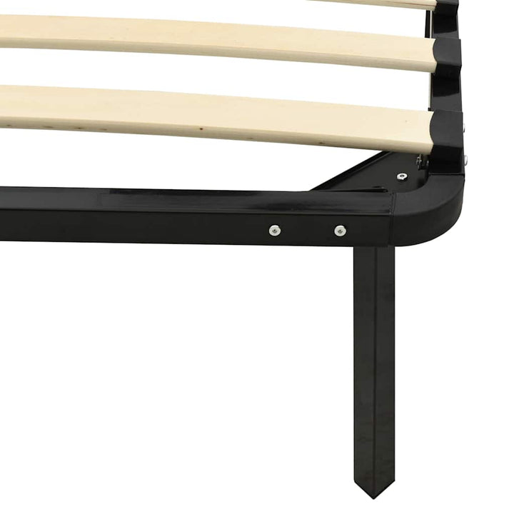 sengestel 160x200 cm metal sort