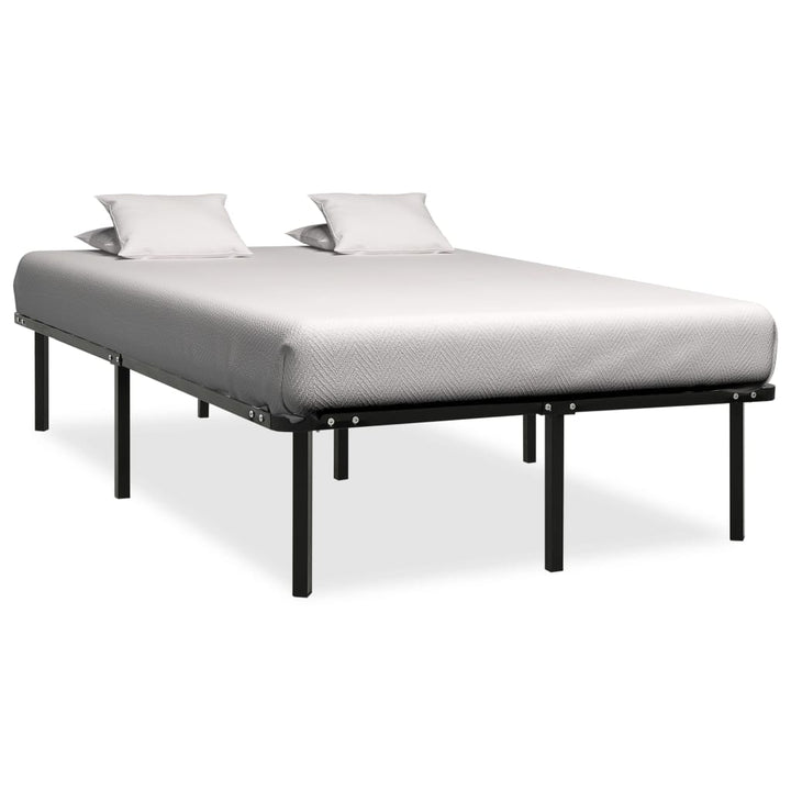 sengestel 200x200 cm metal sort