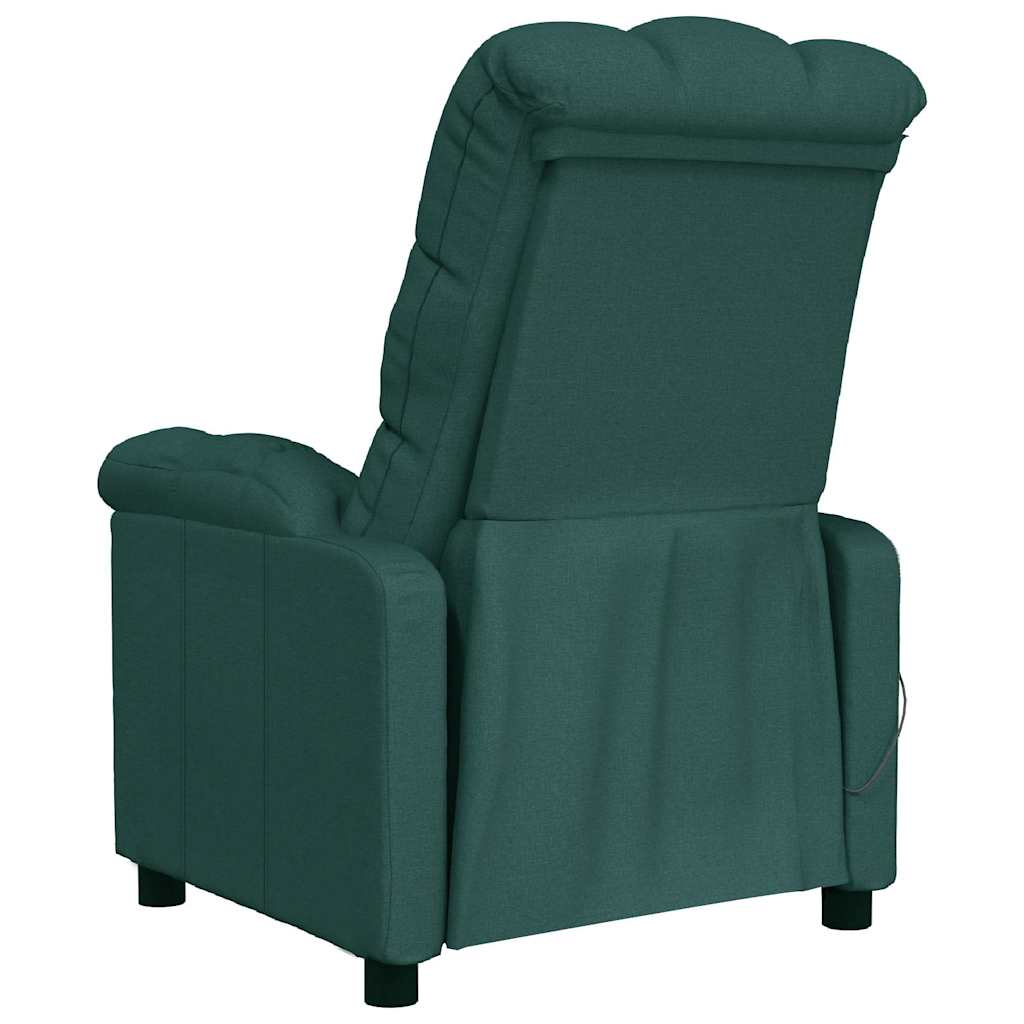 massagestol stof mørkegrøn