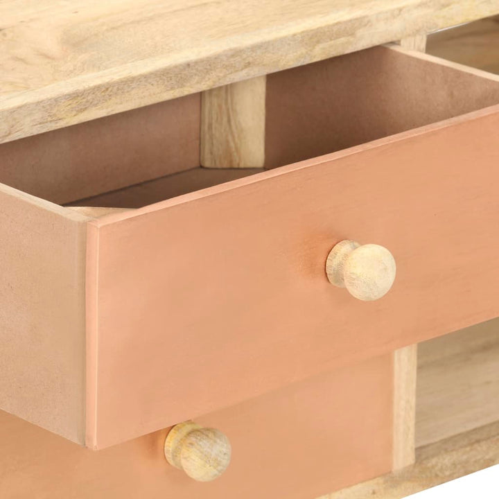 tv-skab 110x30x45 cm massivt mangotræ