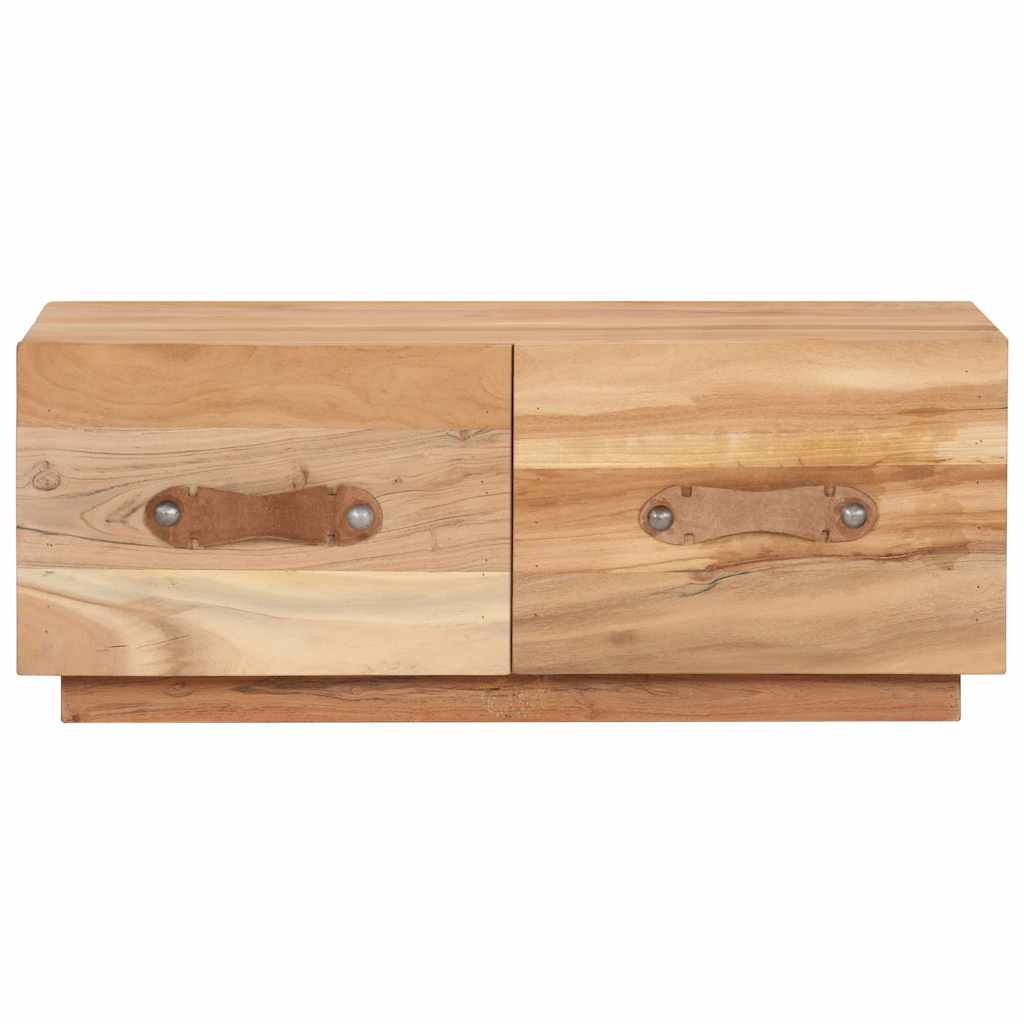 sofabord 90x50x35 cm massivt genbrugstræ
