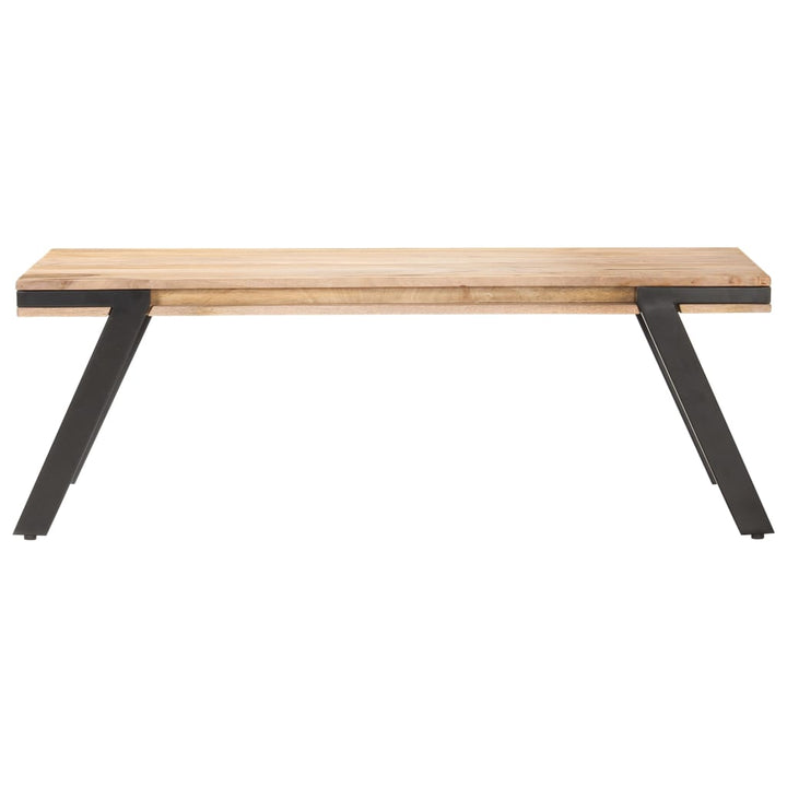 sofabord 114x65x40 cm massivt mangotræ