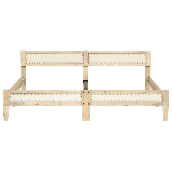 sengestel 200 cm massivt mangotræ