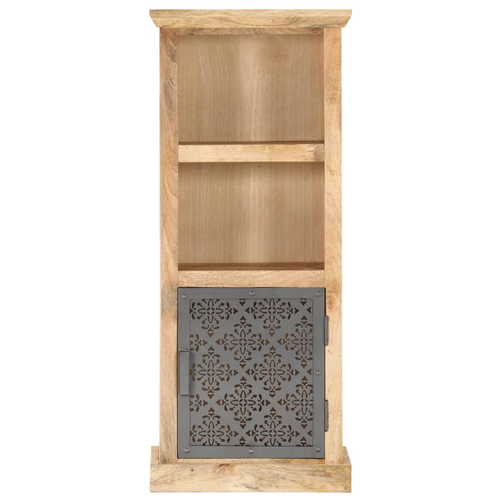 højskab med låge 45x32x110 cm massivt mangotræ