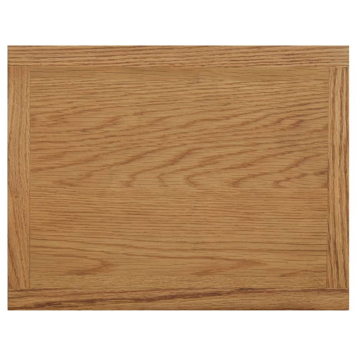 magasinstativ 45x35x55 cm massivt egetræ