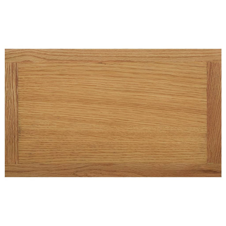 magasinstativ 45x27x42 cm massivt egetræ