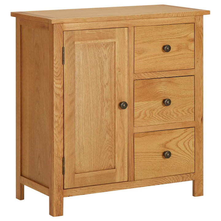 skænk 70x35x75 cm massivt egetræ