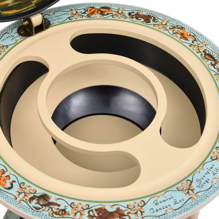 globusbarskab til vin eukalyptustræ blå