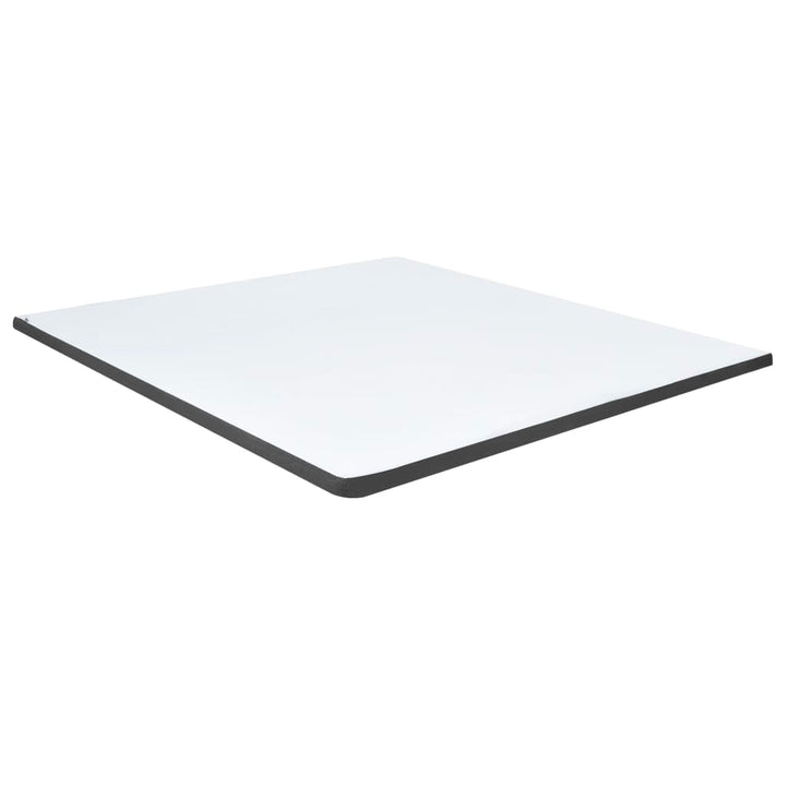 seng med boxmadras 160x200 cm stof mørkegrå