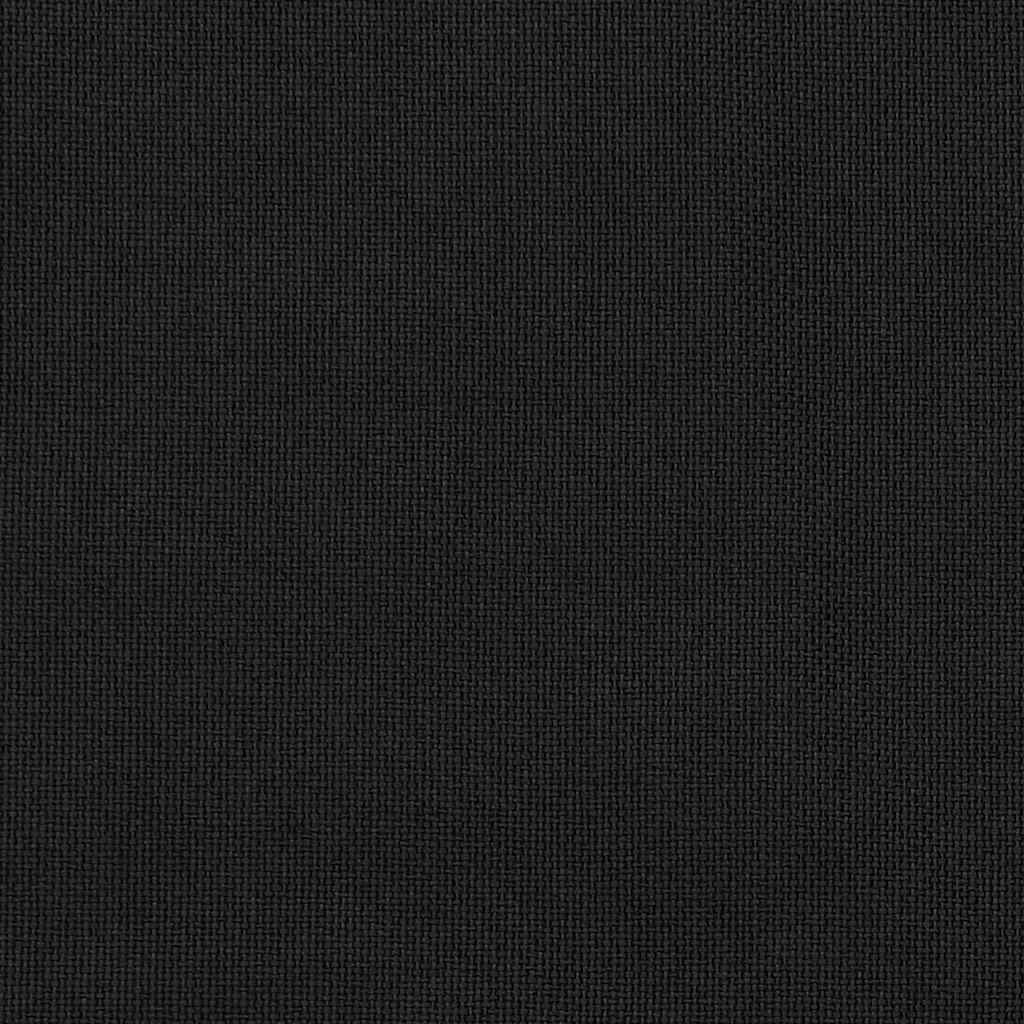 mørklægningsgardiner med øjer 2 stk. hør-look 140x245 cm sort