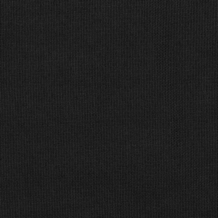 mørklægningsgardiner med øjer 2 stk. hør-look 140x245 cm sort