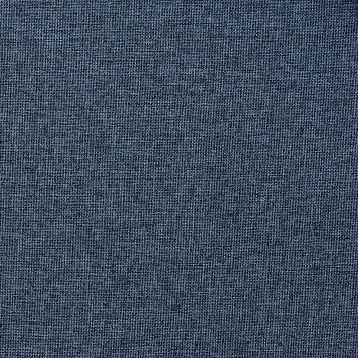 mørklægningsgardiner med øjer 2 stk. hør-look 140x225 cm blå