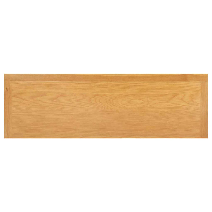 kommode 105x33,5x73 cm massivt egetræ