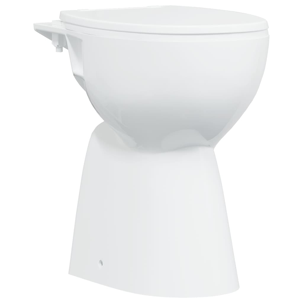 kantfrit toilet 7 cm ekstra højde soft close keramik hvid