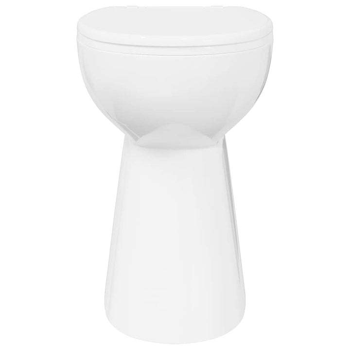 kantfrit toilet 7 cm ekstra højde soft close keramik hvid