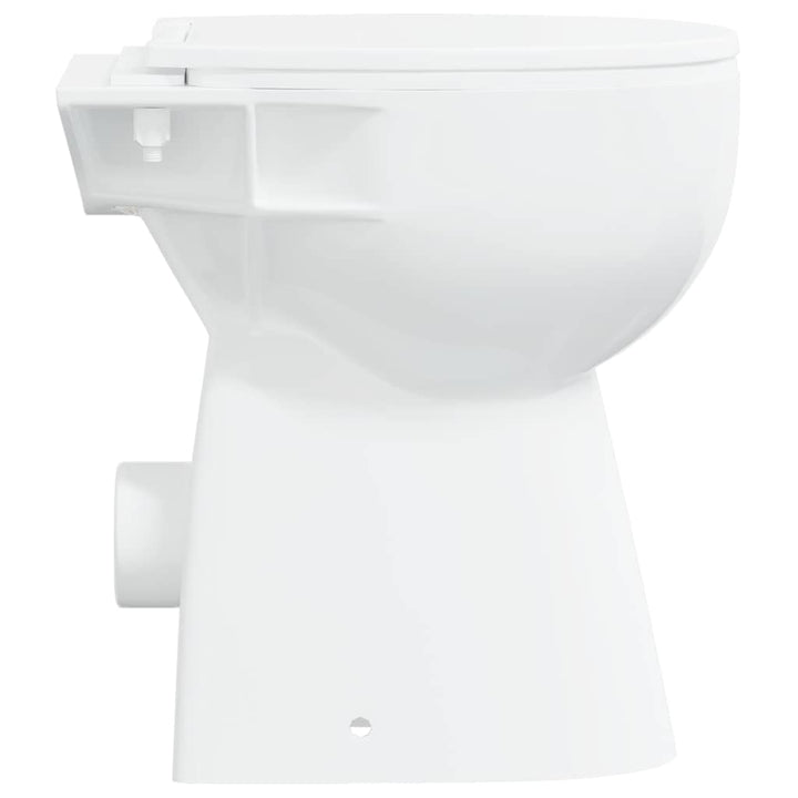 kantfrit toilet 7 cm ekstra højde soft close keramik hvid